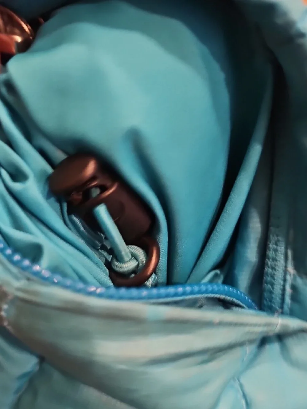 Marmot Bright Teal Blue Packable Puffer Jacket